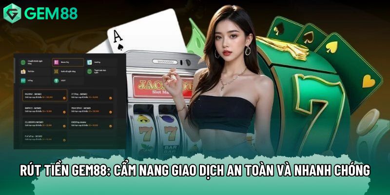 Rút Tiền Gem88: Cẩm Nang Giao Dịch An Toàn Và Nhanh Chóng